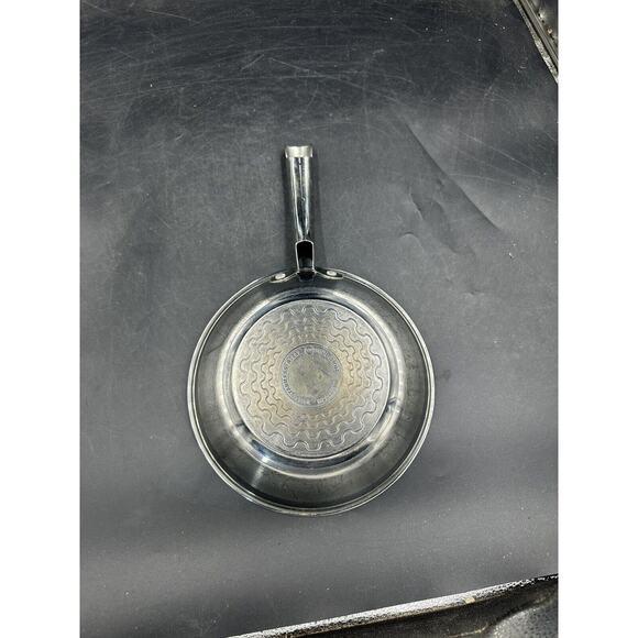 8.5 in TFAL Stainless Steel Induction Frying Sauteeing Pan Steel Handle T-Fal - Picture 4 of 4